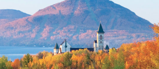 Cantons de l'Est au Québec