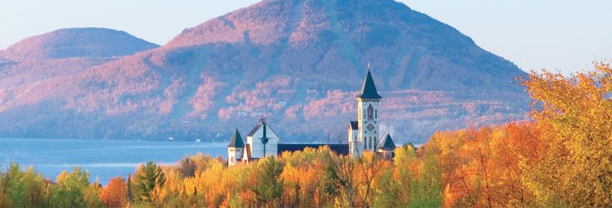 Cantons de l'Est au Québec